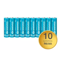 Батарейка DAEWOO Heavy Duty R6 Shrink-10 10/60/720