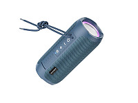 hoco Bluetooth-колонка BR21  FM, TF, USB, AUX, TWS, мощность 5Вт*2, 1200 mAh, синий