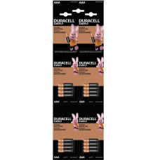 Батарейка Duracell LR03 отрывной SIMPLY 4*4 BL16 240/1440 Батарейка Duracell LR03 отрывной SIMPLY 4*4 BL16 240/1440
