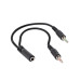Perfeo игровая гарнитура RETIARIUS камуфляж 2,2 м, разъем 3,5 мм (4 pin) и USB (LED), переходник