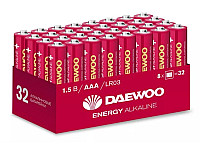 Батарейка DAEWOO LR03  ENERGY Alkaline PACK32 /768