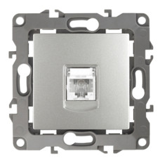 Розетка телефонная RJ11, Эра12, 12-3105-03 ЭРА алюминий 10/100 ЦЕНА▼ Розетка телефонная RJ11, Эра12, 12-3105-03 ЭРА алюминий 10/100 ЦЕНА▼