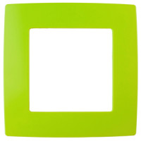 Рамка на 1 пост, Эра12, 12-5001-26 ЭРА лайм 20/200 Рамка на 1 пост, Эра12, 12-5001-26 ЭРА лайм 20/200