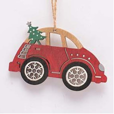 Украшение декоративное "Машинка с елкой " SYMZPB-4423149 Украшение декоративное "Машинка с елкой " SYMZPB-4423149
