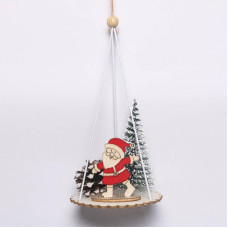Украшение декоративное "Санта в лесу" SYMZPA-4423219 Украшение декоративное "Санта в лесу" SYMZPA-4423219