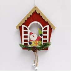 Украшение декоративное "Санта в окне" SYMZPA-4423152