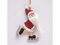 Украшение декоративное "Санта на коньках" SYMZPB-4423202