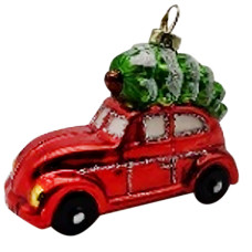Украшение елочное "Машинка с елкой" Украшение елочное "Машинка с елкой"