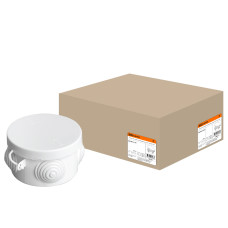 Коробка распаячная TDM ОП D65х40мм, крышка, IP54, 4вх. /мин.пар.10шт Коробка распаячная TDM ОП D65х40мм, крышка, IP54, 4вх. /мин.пар.10шт