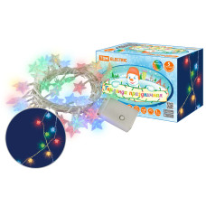 Гирлянда светод."Звездочки" 50LED, 5м, 8 режимов, многоцвет., прозр.шнур, 250 В, TDM 1/36 ЦЕНА▼ Гирлянда светод."Звездочки" 50LED, 5м, 8 режимов, многоцвет., прозр.шнур, 250 В, TDM 1/36 ЦЕНА▼