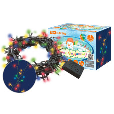 Гирлянда светодиодная СГ50MЗ5, многоцвет., зеленый шнур, 5м, 8 режимов, 250 В, TDM 30/60 Гирлянда светодиодная СГ50MЗ5, многоцвет., зеленый шнур, 5м, 8 режимов, 250 В, TDM 30/60