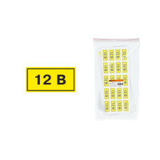 Символ TDM "12В" 20*40мм 100/10000