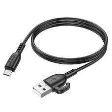Кабель BX91 MicroUSB - USB черный BOROFONE 5/360