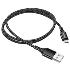 Кабель BX54 MicroUSB - USB черный BOROFONE /360