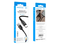 Кабель BX54 Type-C - USB черный BOROFONE 3/360