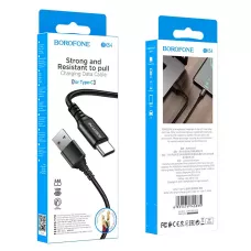 Кабель BX54 Type-C - USB черный BOROFONE 3/360 Кабель BX54 Type-C - USB черный BOROFONE 3/360