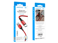 Кабель BX54 Type-C - USB красный BOROFONE 3/360