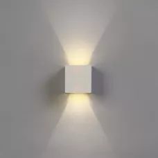 Светильник фасадный «Куб», FSD-062, 6 Вт, 4000К, регулир. луч, IP65, 220 В, пластик, белый