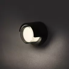 Светильник фасадный «Сити», FSD-049, 5 Вт, 4000К, круг, IP65, 220 В, пластик, черный Светильник фасадный «Сити», FSD-049, 5 Вт, 4000К, круг, IP65, 220 В, пластик, черный