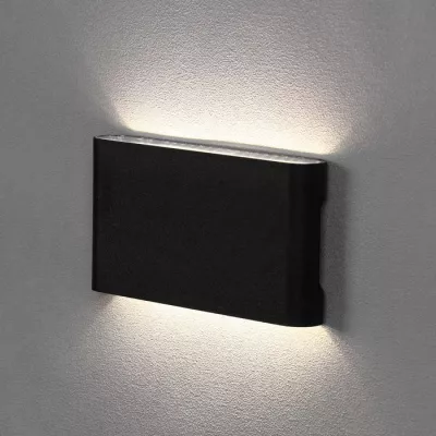 Светильник фасадный «Гловер», FSD-030, 10 Вт, 4000К, IP65, 220 В, пластик, черный Светильник фасадный «Гловер», FSD-030, 10 Вт, 4000К, IP65, 220 В, пластик, черный