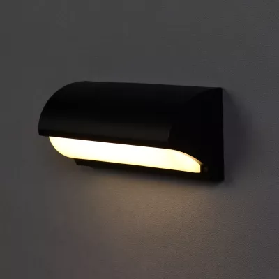 УЦЕНКА Светильник фасадный «Арткор», FSD-058, 24 Вт, 3000K, IP65, 220 В, пластик, черный, мятая упак