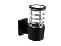 Светильник настенный Luazon Lighting 1хE27х60 Вт "Модерн", пластик, вверх, черный
