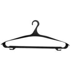 Вешалка для одежды размер 52-54,черная /5 Вешалка для одежды размер 52-54,черная /5