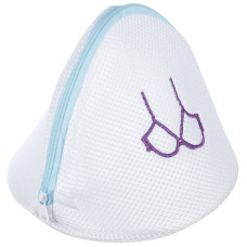 Мешок для стирки бюстгалтеров трехслойный, 18*18*17см