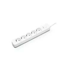 Cетевой фильтр Perfeo "POWER STREAM", 2500W, 3м, 5 розеток, белый /30