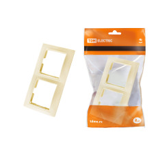 Рамка TDM 2-х постовая, горизонтальная, сл. кость "Таймыр" 40/480 ЦЕНА ▼