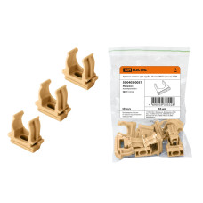 Крепеж-клипса для трубы TDM 16 мм (10 шт) "ЭКО", сосна 10/1500