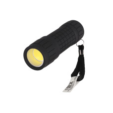 Фонарь Ultraflash LED16011 (черный, COB LED 3В, 3XR03 не входят в компле, пласт. блист.-пакет)10/480