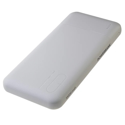 Perfeo Powerbank 10000 mah + In Micro usb+Type-C /Out USB 1 А, 2.1A /White Perfeo Powerbank 10000 mah + In Micro usb+Type-C /Out USB 1 А, 2.1A /White