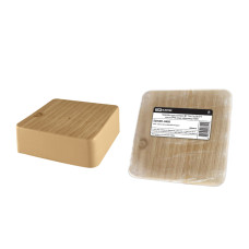 Коробка распаячная TDM КР 75х75х28 ОП IP40, сосна, инд. штрихкод /мин.пар.5шт