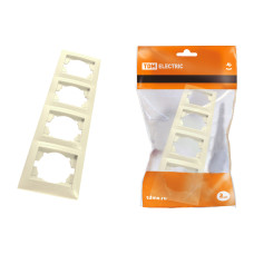 Рамка TDM 4-х постовая, вертикальная, сл. кость "Лама" 12/144 ЦЕНА ▼ Рамка TDM 4-х постовая, вертикальная, сл. кость "Лама" 12/144 ЦЕНА ▼