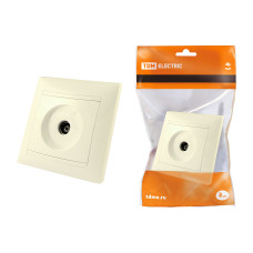 Розетка телевизионная TDM простая (0-2400МГц, "мама") сл. кость "Лама" 10/120 ЦЕНА ▼ Розетка телевизионная TDM простая (0-2400МГц, "мама") сл. кость "Лама" 10/120 ЦЕНА ▼