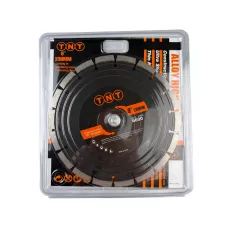 Круг алмазный TNT 9'-230мм сегментированный универсальный сухая и мокрая резка Круг алмазный TNT 9'-230мм сегментированный универсальный сухая и мокрая резка