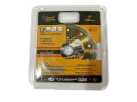 Круг алмазный X-Тurbo Dmax 1,4х125мм сплошной по керамике ультратонкий, сух. и мокр. резка, керамогр