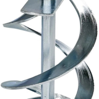 Миксер для смесей 80*400 оцинкованный PTS\B-17