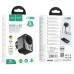 hoco Многофункциональное зарядное устройство NS3 (1 розетка + Type-C PD20W + 2*USB ) черный 1/85