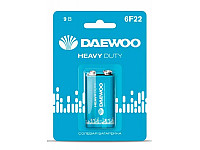Батарейка DAEWOO Heavy Duty 6F22 BL-1 12/144 NEW 2021