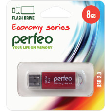 Perfeo USB флэш-диск 8GB E01 Red economy series /10 Perfeo USB флэш-диск 8GB E01 Red economy series /10