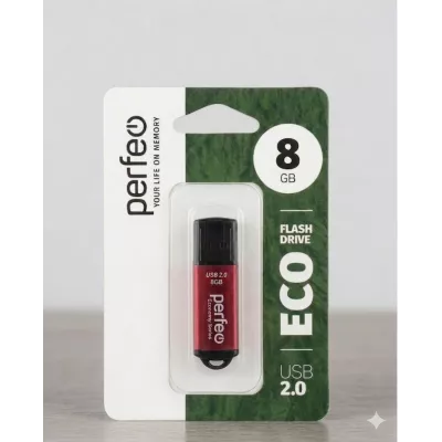 Perfeo USB флэш-диск 8GB E01 Red economy series /10 Perfeo USB флэш-диск 8GB E01 Red economy series /10