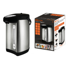 Термопот "Термо 1", металл, 4 л, 3 способа подачи воды, 750 Вт, стальной, TDM 1/1 Термопот "Термо 1", металл, 4 л, 3 способа подачи воды, 750 Вт, стальной, TDM 1/1