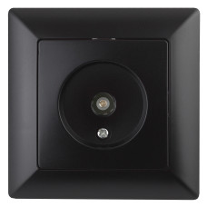 Розетка TV одиночная, 4-301-05 Intro СУ, Solo, антрацит 10/200 ЦЕНА ▼ Розетка TV одиночная, 4-301-05 Intro СУ, Solo, антрацит 10/200 ЦЕНА ▼