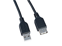 PERFEO Кабель USB2.0 A вилка - А розетка, длина 0,5 м. (U4501) /100