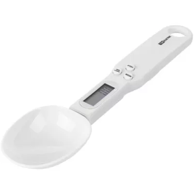 Весы электронные "Ложка", деление 0,1 г, макс. 500 г, белый, TDM