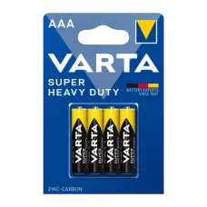 Батарейка VARTA Superlife Heavy Duty AAA/R03 BL4 4/48/240