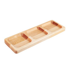 Менажница трехсекционая 30*10*1,8 см (берёза) Mallony 1/26 Менажница трехсекционая 30*10*1,8 см (берёза) Mallony 1/26