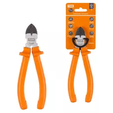 Бокорезы (кусачки), с пластиковыми рукоятками, углеродистая сталь, 180 мм, серия "Гранит" TDM